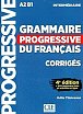 Grammaire progressive du francais: Intermédiaire Corrigés, 4. édition