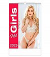 Kalendář nástěnný 2025 - Hot Girls