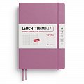 Daily Planner 2026 Medium (A5) Dusty Rose - tečkovaný