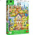 Puzzle Premium 1000 dílků - Půlnoc v Barceloně 