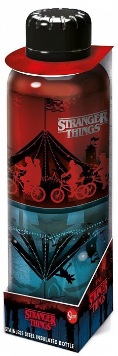 Láhev na pití nerezová Stranger Things