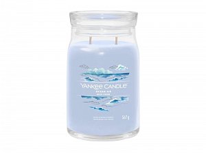 YANKEE CANDLE Ocean Air svíčka 567g / 2 knoty (Signature velký)