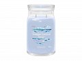 YANKEE CANDLE Ocean Air svíčka 567g / 2 knoty (Signature velký)