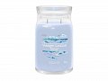 YANKEE CANDLE Ocean Air svíčka 567g / 2 knoty (Signature velký)