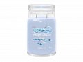 YANKEE CANDLE Ocean Air svíčka 567g / 2 knoty (Signature velký)