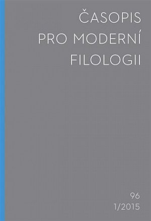 Časopis pro moderní filologii 2015/1