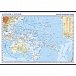 Austrálie a Oceánie - školní nástěnná zeměpisná mapa 1:13 mil./136x96 cm, 1.  vydání