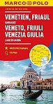 Itálie č.4 - Veneto, Friuli, Lago di Garda 1:200 000 / regionální mapa MARCO POLO