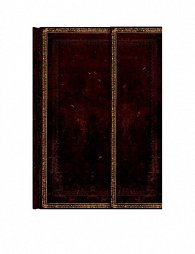 Zápisník - Black Moroccan Wrap, midi 120x170