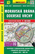 SC 468 Moravská Brána, Oderské vrchy 1:40 000