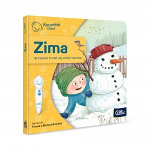 Zima - Kouzelné čtení minikniha pro nejmenší