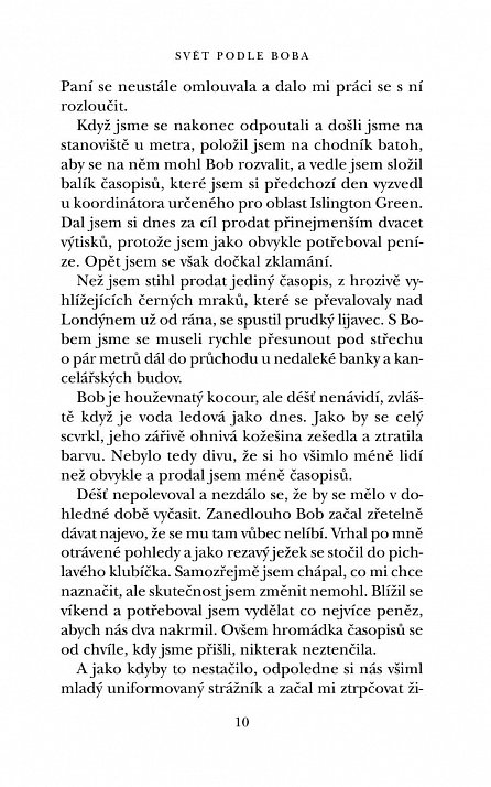Náhled Svět podle Boba - Nová dobrodružství nezvyklé dvojice, 2.  vydání