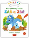 Maluj / Maľuj vodou ZAS a ZAS Dinosauři / Dinosaury