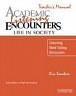 Academic Encounters: Life in Society Listening Teacher´s Manual