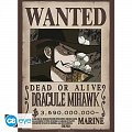 One Piece Plakát - Wanted Mihawk Wano 52 x 38 cm