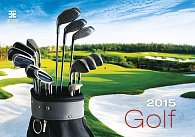Kalendář nástěnný 2015 - Golf