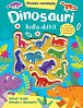 Plstěné samolepky - Dinosauři - kniha aktivit
