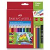 Faber - Castell Pastelky trojhranné 18 ks + 4ks + 2ks tužek