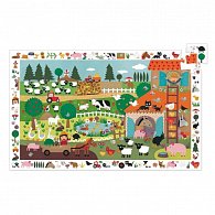 DJECO Puzzle poznávej statek - 35 pcs