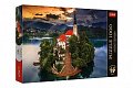 Puzzle Premium Plus - Photo Odyssey:Jezero Bled, Slovinsko 1000dílků 68,3x48cm v krabici 40x27cm