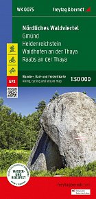 Severní Waldviertel a 1:50 000 / turistická a cykloturistická mapa