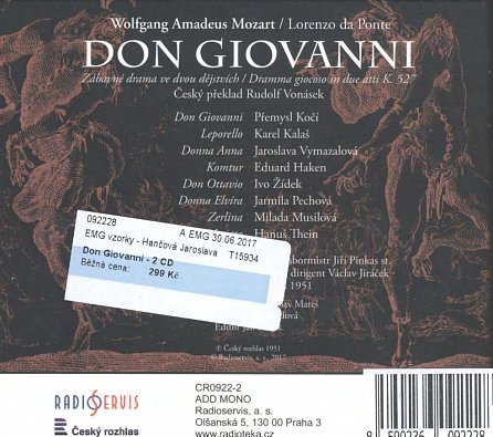Náhled Don Giovanni - 2 CD