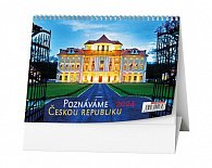 Poznáváme Českou republiku 2024 - stolní kalendář
