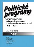 Politické programy Československé národní demokracie a Národního sjednocení 1918-1938