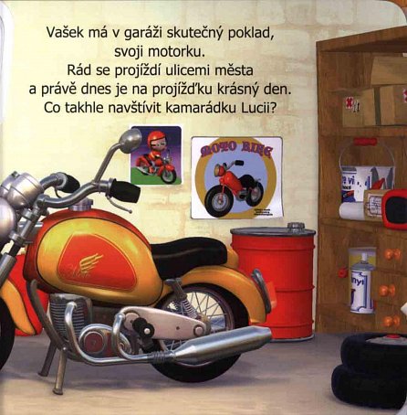 Náhled Malý chlapec - Vaškova motorka