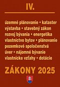 Zákony IV 2025 – stavebné zákony a predpisy
