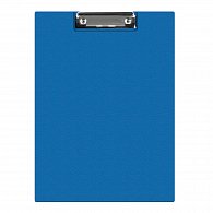 DONAU uzavíratelné desky s klipem, A4, PVC, modré