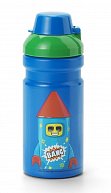 LEGO Rocket láhev na pití - modrá/zelená