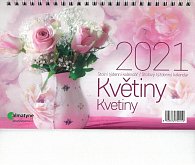 Květiny - stolní kalendář 2021