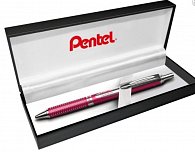 Pero gelové Pentel EnerGel BL407 - červené 0,7mm v dárkové krabičce