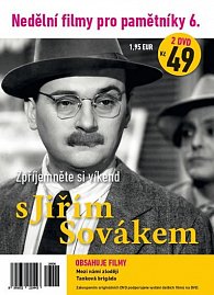Nedělní filmy pro pamětníky 6. - Jiří Sovák - 2 DVD pošetka