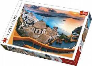 Trefl Puzzle Santorini / 1000 dílků