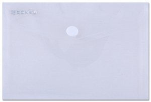DONAU obálka s drukem průhledná, A6, PP, transparentní - 10ks
