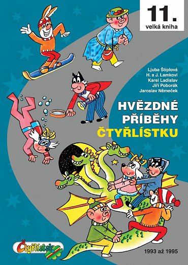Náhled Hvězdné příběhy Čtyřlístku 1993 - 1995 / 11. velká kniha