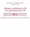 Sada kartiček M3 - sčítání a odčítání do 20 bez přechodu přes 10, 2.  vydání