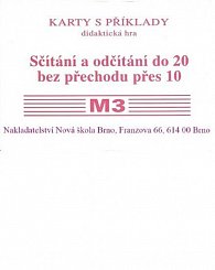 Sada kartiček M3 - sčítání a odčítání do 20 bez přechodu přes 10, 2.  vydání