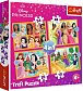 Puzzle Disney princezny: Pohádkové příběhy/4v1 (35,48,54,70 dílků)