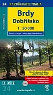 1: 50T (24)-Brdy, Dobříšsko (turistická mapa), 2.  vydání