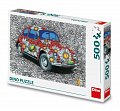 Puzzle Malovaný VW Brouk 500 dílků