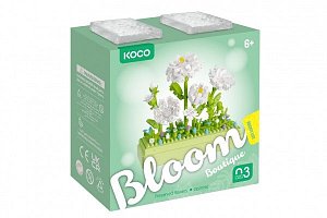 Stavebnice mini KOCO Jasmín plast 285ks v krabičce 11x12x5cm