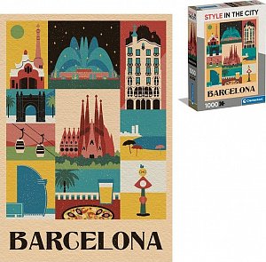 Puzzle Style in the City: Barcelona 1000 dílků