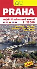 Praha největší zobrazené území 1:25.000 (2020)