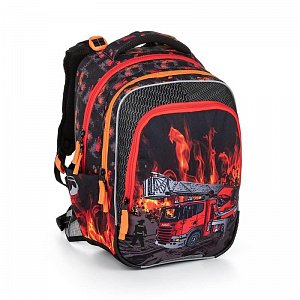 Bagmaster Školní batoh Beta 23 B Black/Red