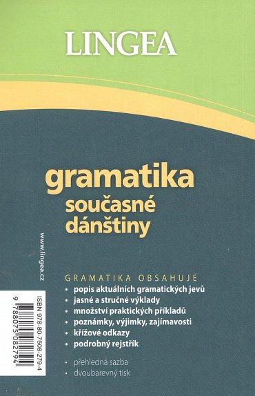 Náhled Gramatika současné dánštiny s praktickými příklady