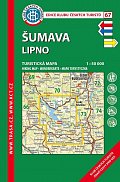 KČT 67 Šumava Lipno 1:50 000 Turistická mapa, 9.  vydání