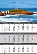 Tříměsíční kalendář Pobřeží 2025 - nástěnný kalendář